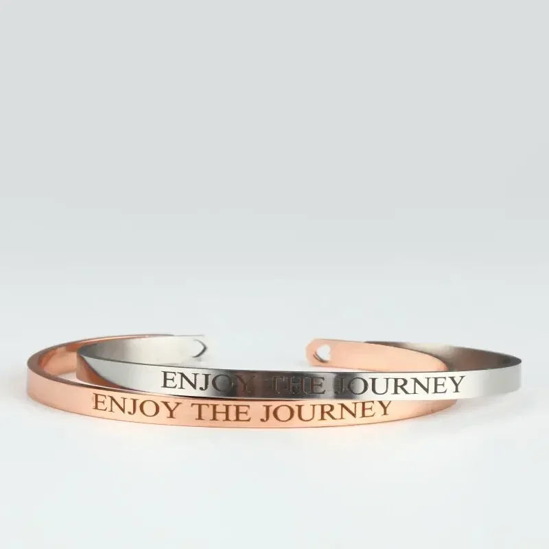 Customized Coordinate Engraved Name Text Heart Hole Cuff Bangle Personalized Bar Necklace Stainless Steel Bracelet Men...