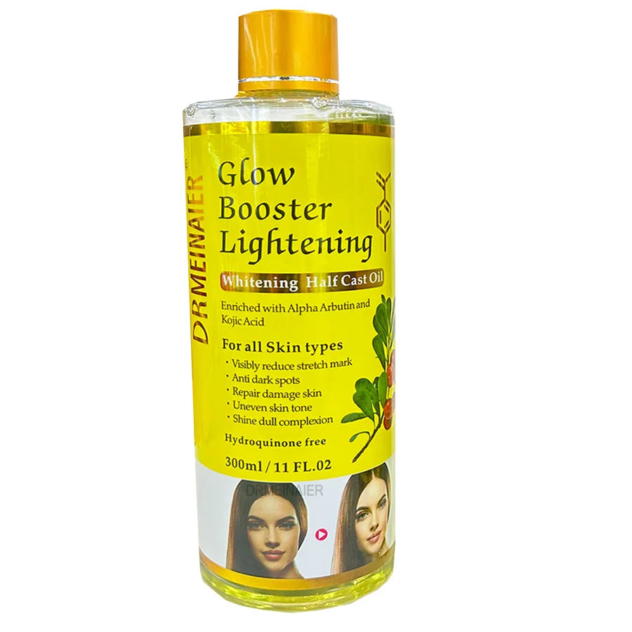 200ml Alpha Arbutin And Kojic Acid Whitening Serum Glow Booster Cast Oil Reduce Stretch Mark And Dark Spots Repair...