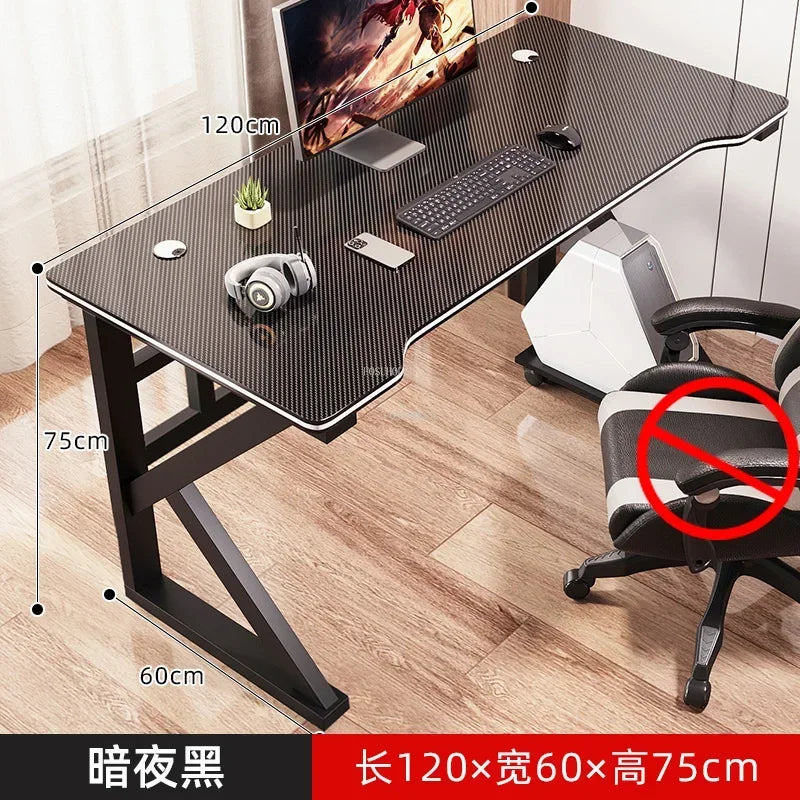 Modern Simple Computer Desks Home Office Furniture Table Desktop Bedroom Internet Cafe Gaming Table Multi-functional Office Desk - Kimlud