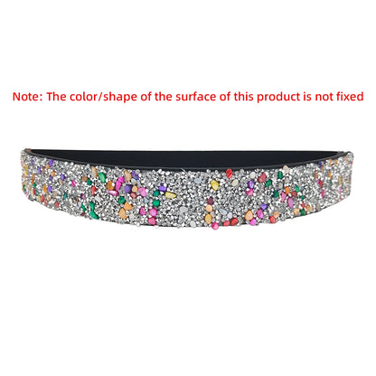 Advanced women's rhinestone belt, women's fashion dress, elastic belt, wedding party accessories