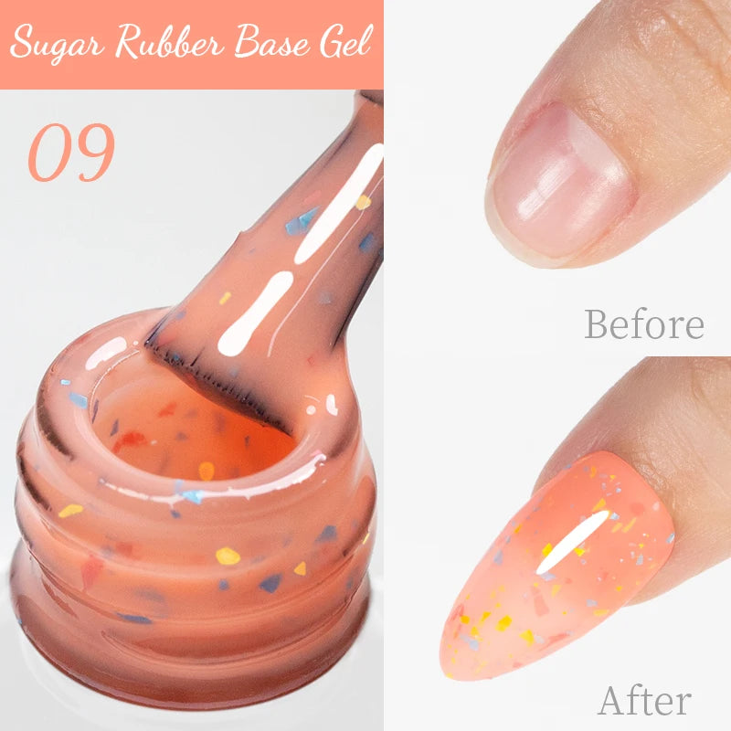 7.5ML Sparkling Reflective Glitter Gel Nail Polish Pink Purple Red Blue Colors Dark Flashing Nail Gel Soak Off UV Nail Varnish