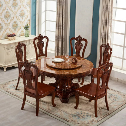 European Light Luxury Chairs Simple Solid Wood Party Unusual Adult Restaurant Chairs Design Comfy Lounge Stoel Home Furniture - Kimlud