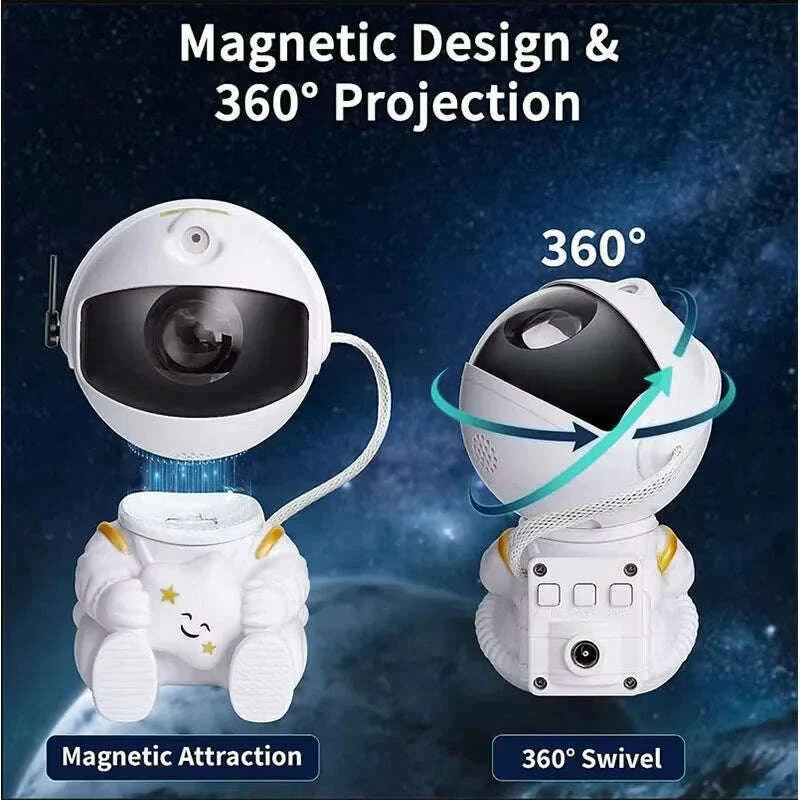 New Astronaut starry sky top projector night lights full of stars atmosphere astronaut creative birthday gift children 2025