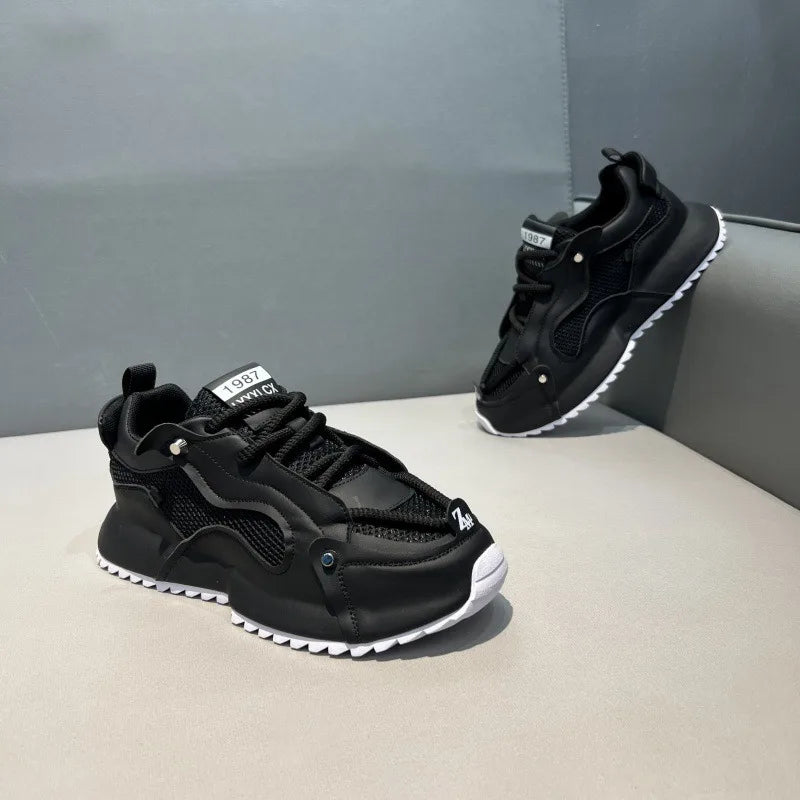 Big Size Sneakers for Men Fashion Outdoor Casual Shoe Breathable Trainer Shhoes for Men Platform Running Shoes Кроссовки Мужские