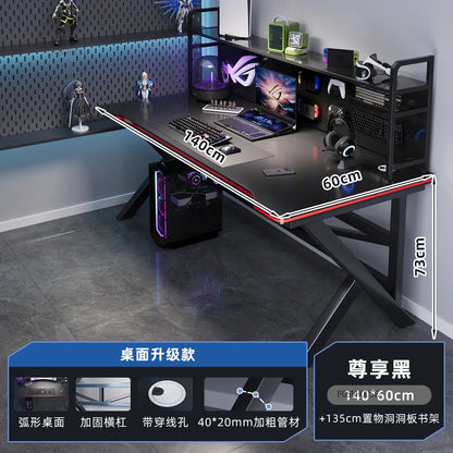 Modern Simple Wooden Computer Desks Bedroom Office Desks Home Student Reading Desk Desktop Internet Cafe E-sports Gaming Tables - Kimlud