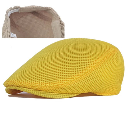 Men's Flat Hat Ivy Gatsby Newsboy Winter Spring Autumn Driving Cabbie Hunting Cap