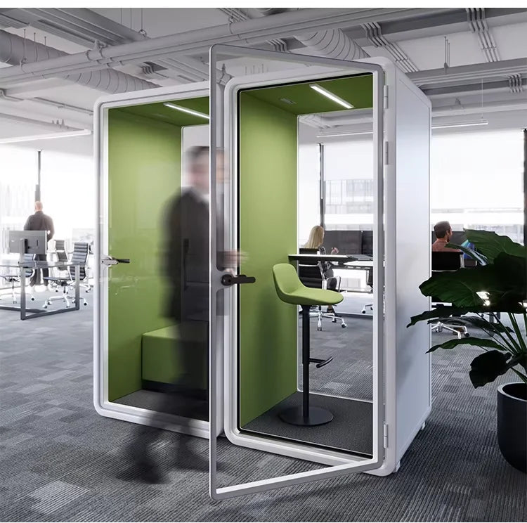 Multi-Functional Soundproof Booth Dual-Purpose Work And Rest Acoustic Pod Customized Internal Facilities For Open Office Public