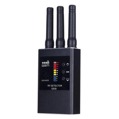 G638 Anti Spy Wireless RF Signal Detector Bug GSM GPS Tracker Hidden Camera Eavesdropping Device Military Professional...