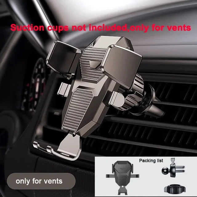Universal Sucker Car Phone Holder 360° Windshield Car Dashboard Mobile Cell Support Bracket for 4.0-7 Inch Smartphones Worldmuma - Kimlud