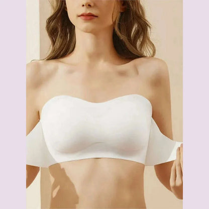 Invisible Strapless Bra For Women Wireless Push Up Non Slip Wedding Brassiere Big Breasts Underwear Sexy Lingerie S-Xl Plus Size