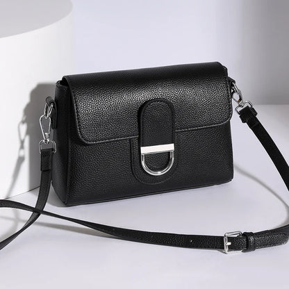 Designer Bag Luxury 100% cowhide Crossbody Handbag for Women Travel Handbag Fashion Shoulder Messenger Bag Ladies Small Flap Bag - Kimlud