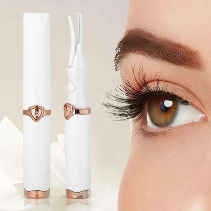 Portable Eyelash Curler USB Rechargeable Quick Heating Natural Curl Eyelash Curler for Quick Natural Curling Eye Lashes