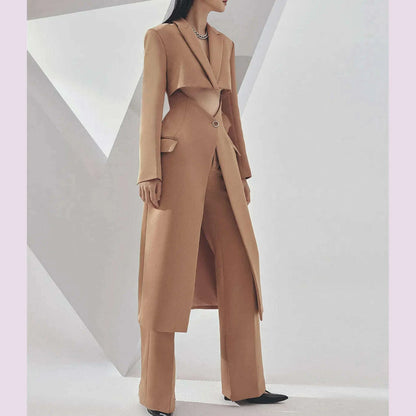 2024 New Women Blazers Fashion 3D flower decoration purple Blazer Elegant ladies notched collar Long Sleeve Suit Coat Y4831