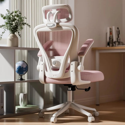 High Back Ergonomic Office Chair M903, Mesh Computer Desk Chair with Wheels, Adjustable Lumbar Support, Customized - Kimlud