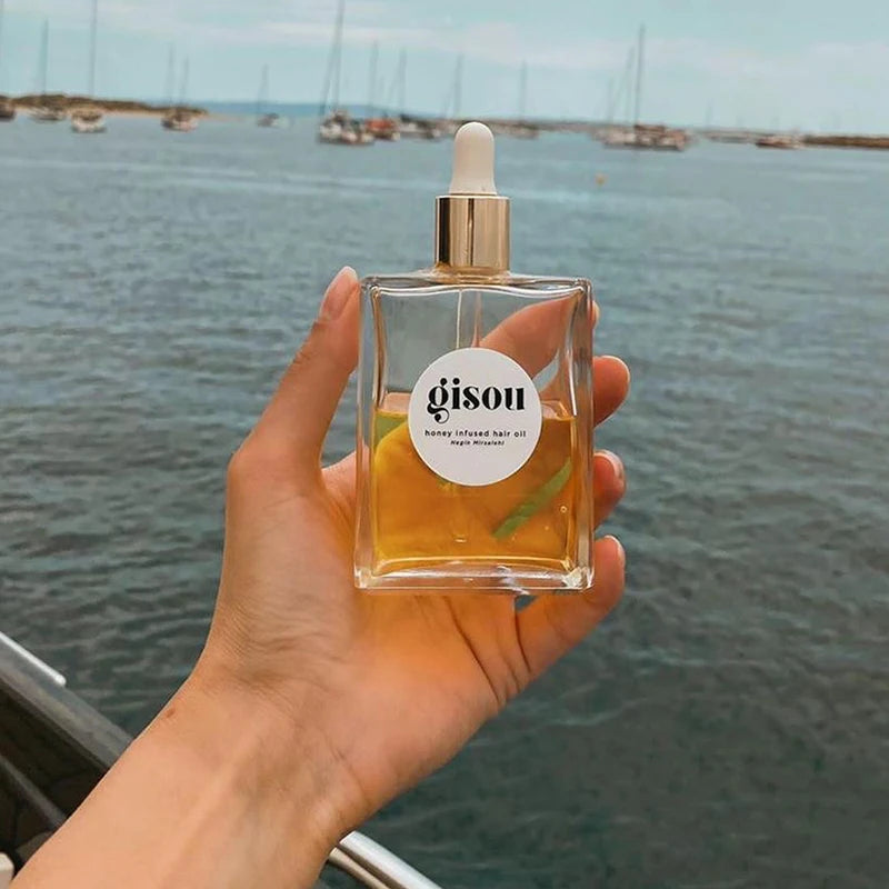 Honey Infused Hair Oil Finishing Boosts Tame Overnight Treatment Essential Oil Long Lasting Fragrance Retention Hair Conditioner