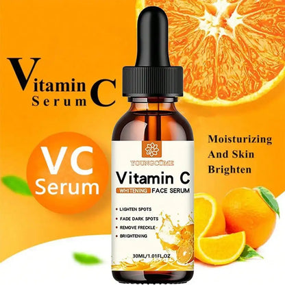 Vitamin C Facial Essence Contains Hyaluronic Acid Dark Spot Remover Moisturizing Repair Anti-aging Essence Facial Skin...