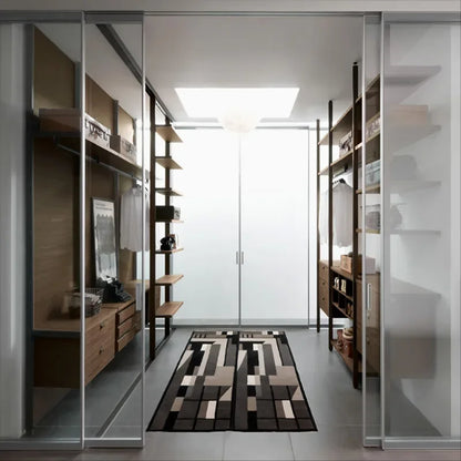 Aluminium Small Bedroom Wardrobe Design Wall Mounted Modular Wardrobe Kid Furniture Shoe Cabinet Portable Closet Wardrobe - Kimlud