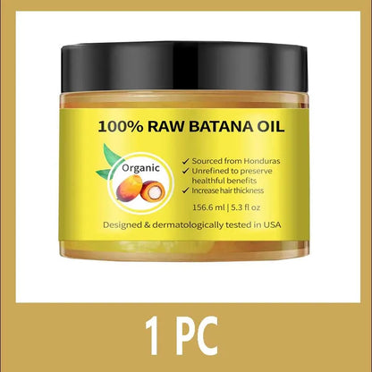 Batana Oil For Scalp And Hair Care, Palm Oil Enriched, Plant Extracts, Scalp And Hair Care Product | Kimlud Mid Range Batana