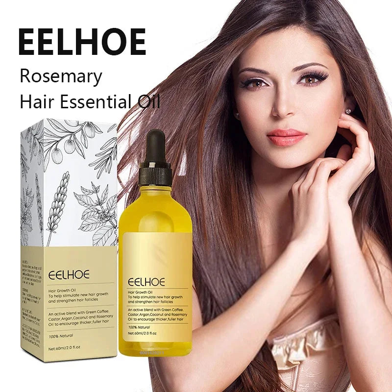 1/2/3pcs Natural Hair Growth Oil Rosemary Anti Hair Loss Regrowth Moisturizing Repair Anti Baldness Fast Hair Growth Serum Oil