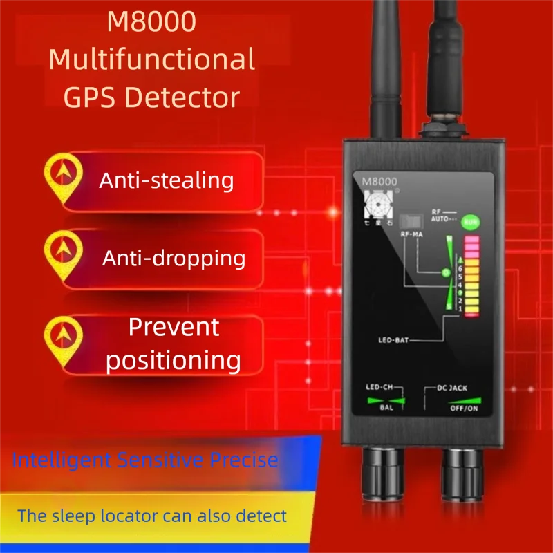 Auto Search Anti Spy Detector Find Hidden Cam Bugs GPS Trackers RF remote control Wireless Signal Alarm Scanner...