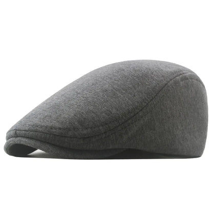 Men's Flat Hat Ivy Gatsby Newsboy Winter Spring Autumn Driving Cabbie Hunting Cap