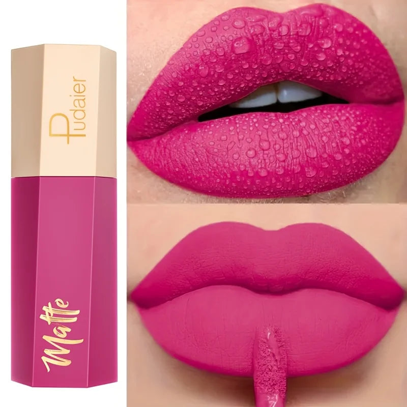 Velvet Matte Liquid Lipstick, Lightweight Thin-as-Fog Texture, Long Lasting Waterproof Lip Makeup Gift for Women |...