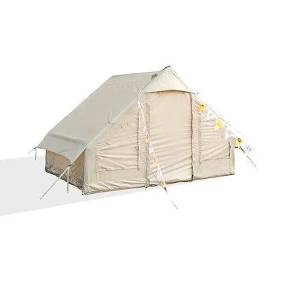 Outdoor Camping Complete Set Large Inflatable Tents for New Material of Equipment for Sun Protection Outdoor Overnight...