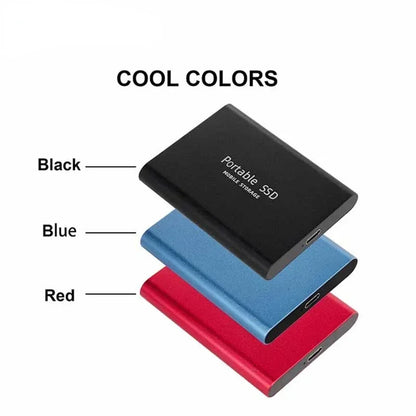 Portable External Hard Drive 1TB 2TB High-Speed SSD Fast Transfer Mini Solid Hard Disk Storage for Laptop Desktop MAC 2025 New