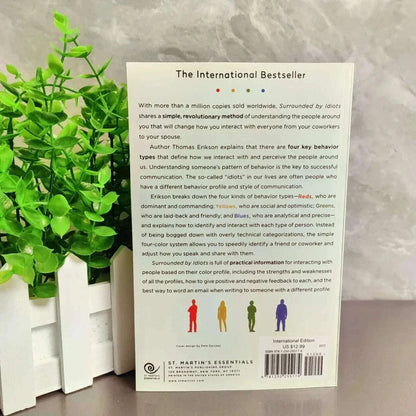 Bview Art 1pcs Surrounded by Idiots: The Four Types of Human Behavior and How to Effectively Communicate with Each in Business