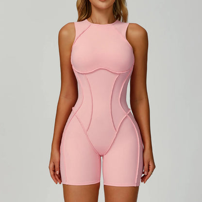 Women Tracksuit Sports Overalls Padding Sporty Jumpsuit Sportswear Women's Rompers Gym Set Yoga Clothing Suit for Fitness Set