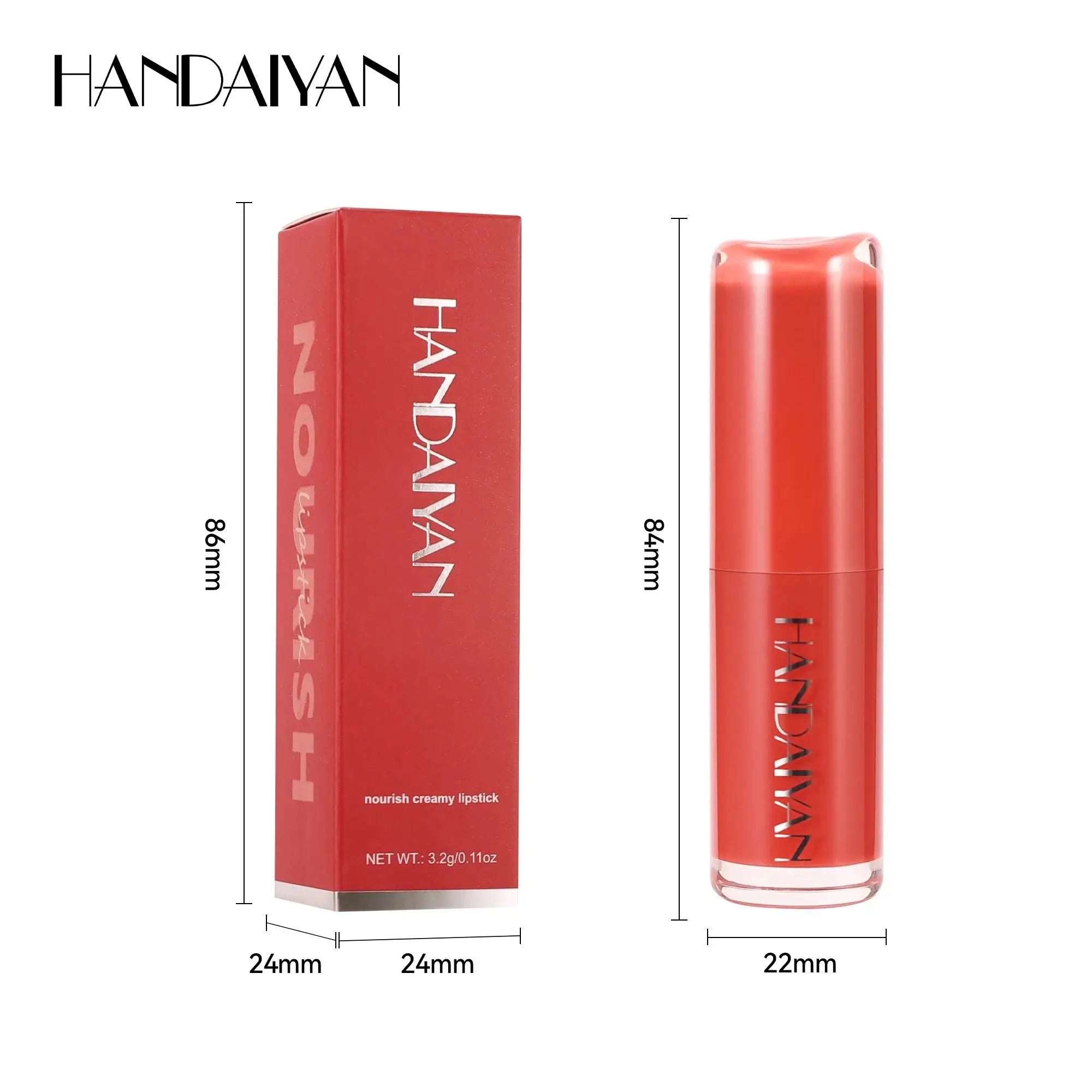 Velvet Matte Lipstick 8 Colors Long Lasting Waterproof Moisturizing Non Stick Lip Makeup For Daily Natural Look - Kimlud