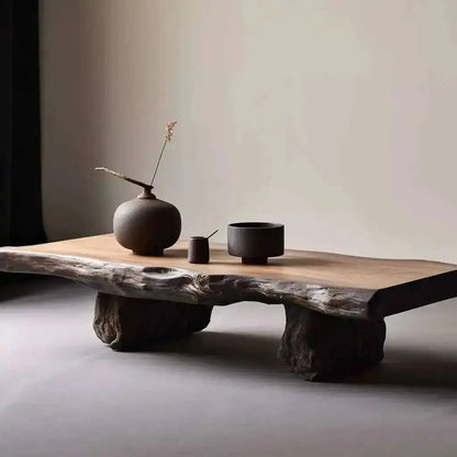 Antique Modern Coffee Table Aesthetic Wood Designer Living Room Decoration Coffee Table Unique Service Meubles Home Furniture - Kimlud