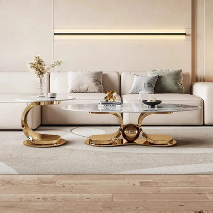 Center Writing Coffee Table Minimalist Unique Designer Coffee Table Accessories Decoration Mesas Bajas Living Room Furniture - Kimlud