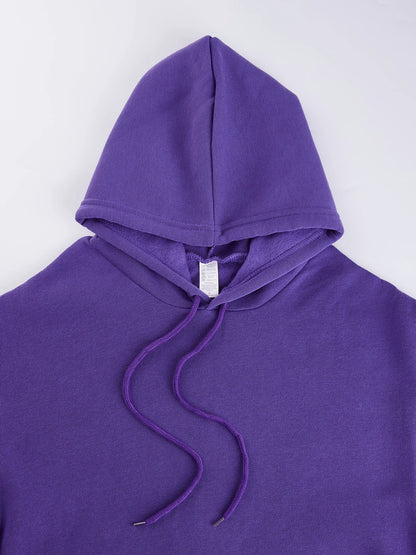 Mix And Match Cartoon Rabbit Prints Women Hoodie Pocket Streetwear Harajuku Loose Hoody All-Match Fleece Female Clothing