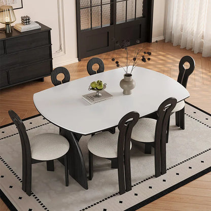 Nordic Center Dining Table Mobile Marble Extendable Luxury Dining Table Reception Round Mesas De Comedor Living Room Furniture