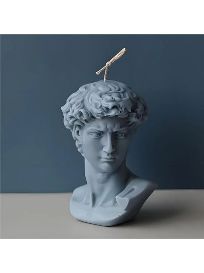 Natural Plant Scented Art Statue Perfume Candles Lavender Wind chime grass White Tea Fragrant Holiday Party Candle 1Pcs