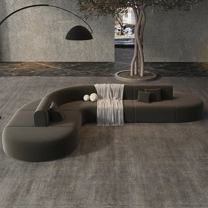 White Wood European Sofas Filler Large Design Nordic Lazy Lounges Couch Puffs Salon Modern Canape Salon Unique Furniture...