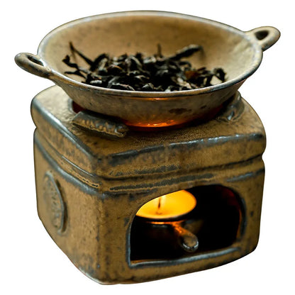 Home use candle warming tea waking tea deodorizing tea leaves fragrance warming tea heating insulation tea ceremony tea brewing