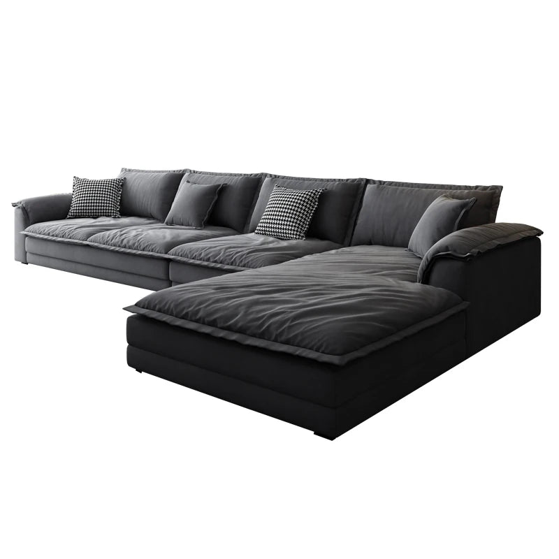 Luxury European Living Room Sofas Oversized L Shape Minimalist Designer Sofas Modern Fluffy Divano Letto Matrimoniale...
