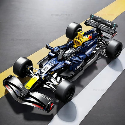 Technical 1000+PCS Performance MOC Creative Racing Car 1:10 Model Building Blocks Set Speed Sport Vehicle Assembly Bricks Toys