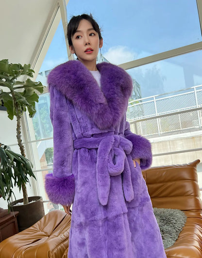 2024 Long Mink Coats Women Fur Coats Winter Outwear Faux Fur Jacket Female Long Sleeve Ladies Casual Oversize Fur Coat Parkas