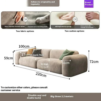 3 Seater Modern Living Room Sofa Bed Foam Xxl Couch Adultsl Designer Longue Sofa Armchair Sofa Sala De Estar Home...
