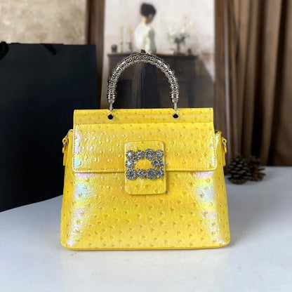 New light luxury high-end handbag, laser light trendy commuting and shopping women's crossbody bag | Kimlud Luxury Bag