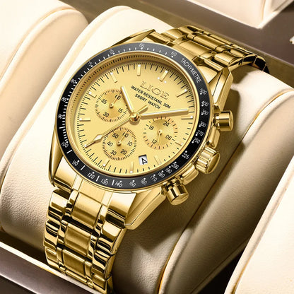 2025 LIGE Top Brand Luxury New Men Watch Quartz Man Watches Waterproof Luminous Watch for Men Date Chronograph Sport Wristwatch