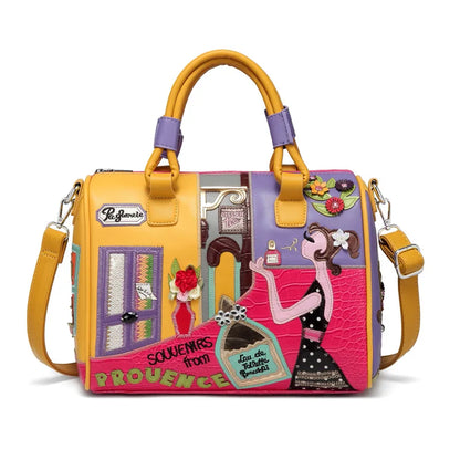 Luxury Women Pu Leather Handbag Fashion Large Capacity Female Shoulder Bags High Quality Ladies Boston Crossbody Bag...