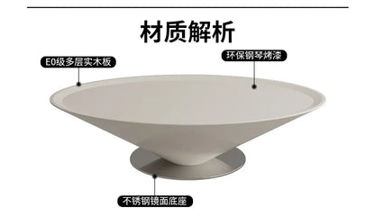 Simple Minimalist Coffee Table Unique Aesthetic Service Writing Coffee Table Decoration Modern Mesa Auxiliar Home Furniture - Kimlud