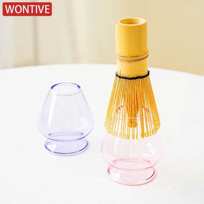 Pink and Purple Glass Matcha Matcha Bowl Heat-resistant Kung Fu Tea Set Accessories Ceremonial Matchas Mixing Bowl Kitchen tools