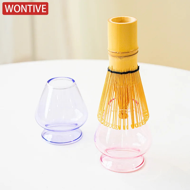 Pink and Purple Glass Matcha Matcha Bowl Heat-resistant Kung Fu Tea Set Accessories Ceremonial Matchas Mixing Bowl Kitchen tools