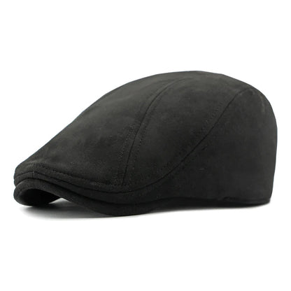 Fashion Berets Men Women Spring Autumn Suede Hats Herringbone Flat Cap Classical Artist Painter Hat Male Female Beret...