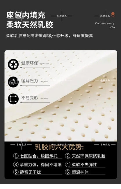 Fabric sofa modern simple living room combination large and small apartment furniture cat scratching skin leave-in technology cl